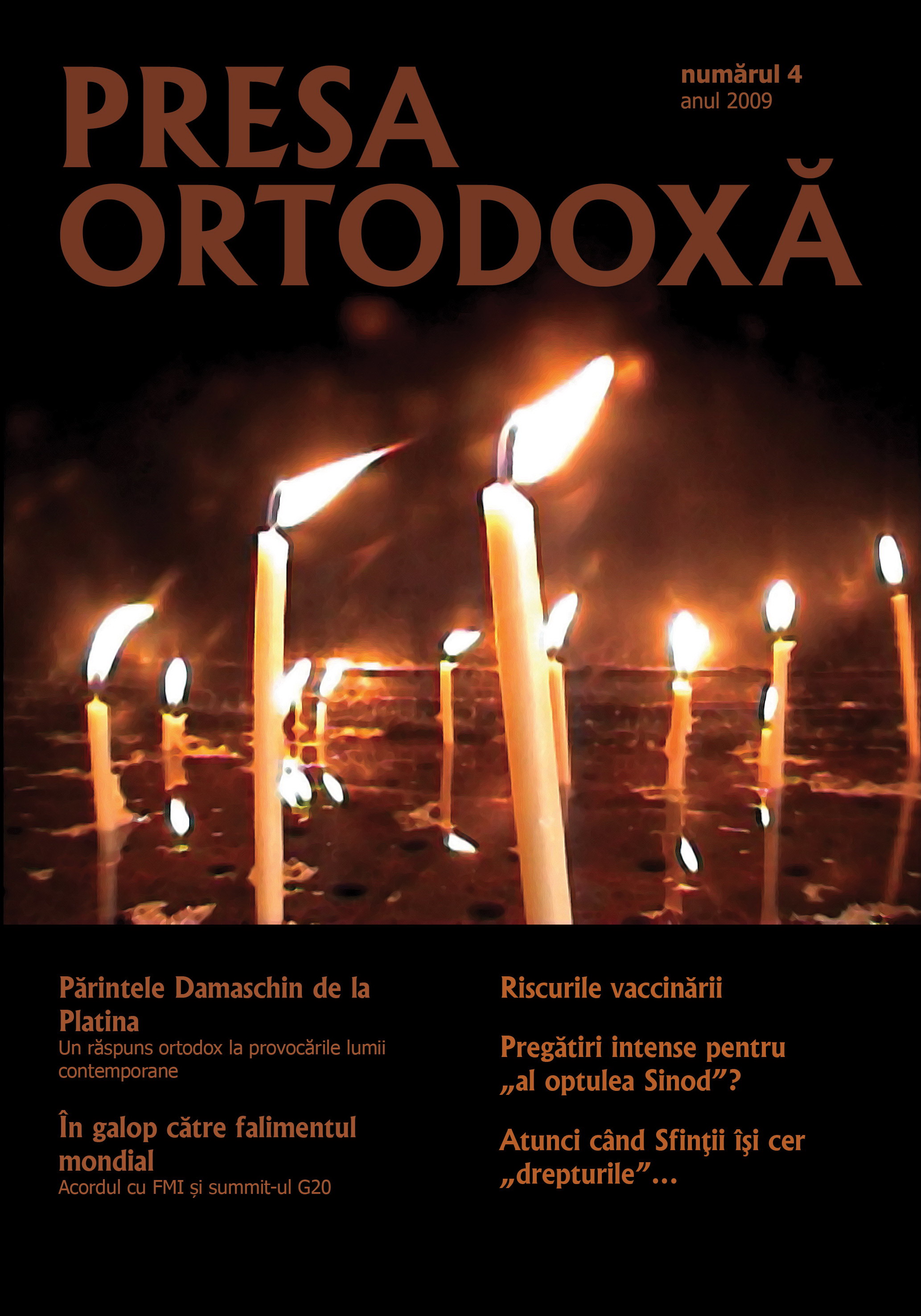 A apărut numărul 4 al revistei Presa Ortodoxă