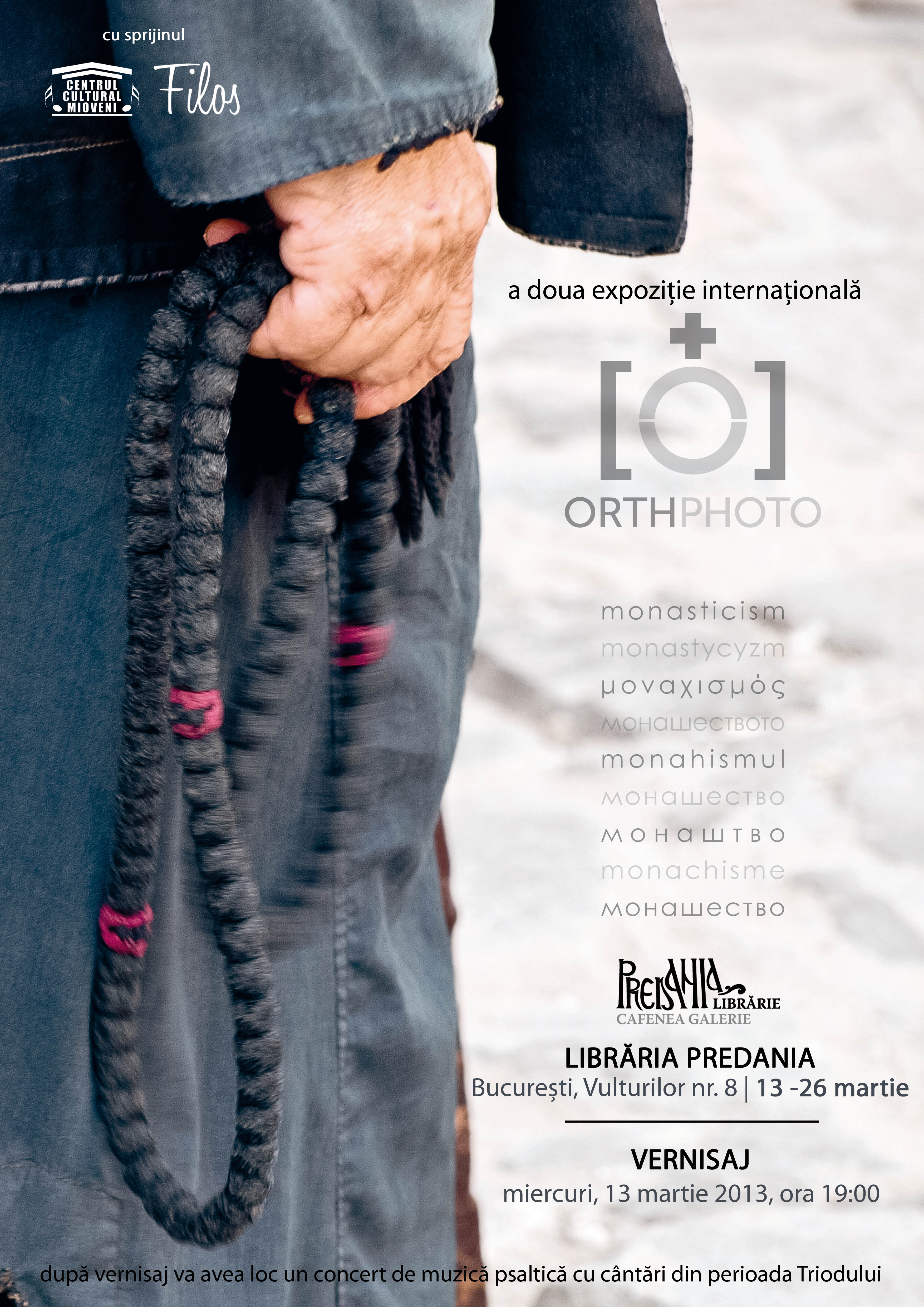 Expozitie fotografica OrthPhoto: “MONAHISMUL ORTODOX” cu vernisaj miercuri, 13 martie