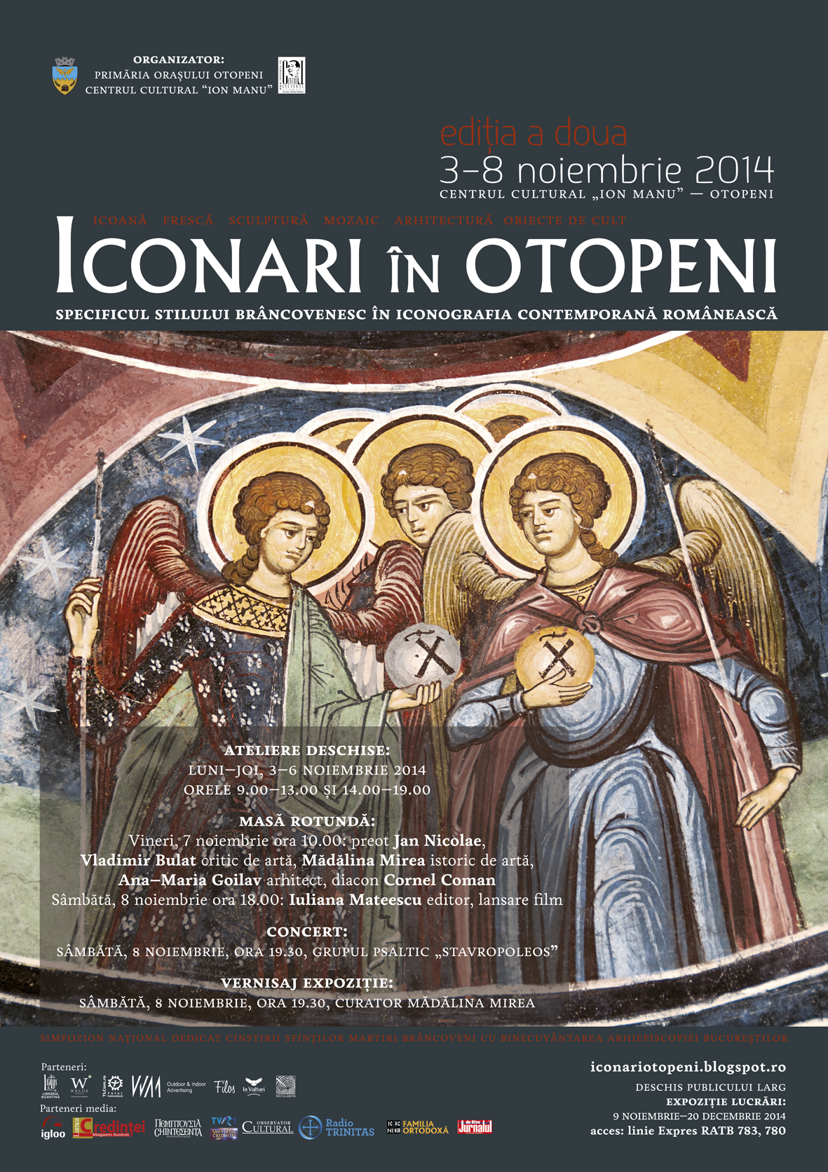 ICONARI IN OTOPENI (editia a doua) – simpozion național organizat cu ocazia anului comemorativ dedicat cinstirii Sfinților Martiri Brâncoveni