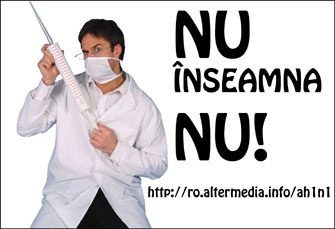 “REFUZAM SA FIM COBAI!” – Incepe vaccinarea? Romanii deja incep sa spuna NU! Pandemia – dovedita de jurnalistii danezi ca fiind cea mai mare afacere de coruptie din lume! (Stiri 26 nov. 2009)