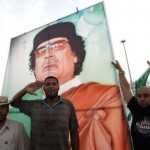 manifestatie sustinatori Gaddafi