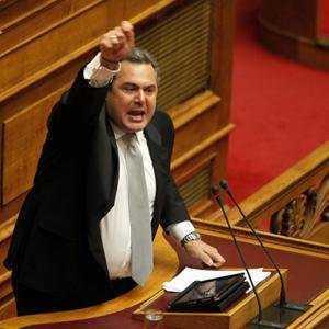 Grecia inaintea alegerilor: Kammenos, liderul <i>“Grecilor Independenti”</i>, la ESFIGMENU-SCHISMATIC, un lider al SYRIZA propaga mesaje VIOLENT anti-crestine