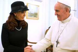 Pope Francis and Cristina Fernandez de Kirchner-1771979