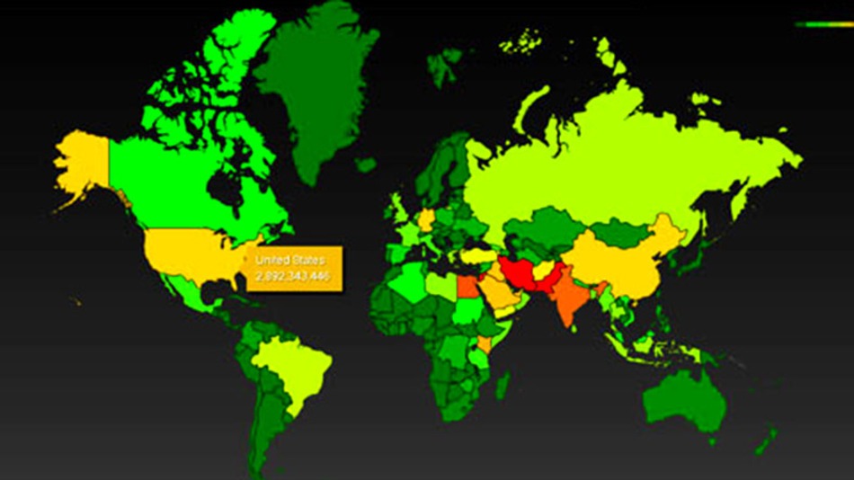 <i>SUPRAVEGHERE FARA FRONTIERE</i>. Harta spionajului american global: GERMANIA, cea mai monitorizata tara din EUROPA?