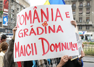 <b>Mai poate fi numita Romania <i>Gradina Maicii Domnului?</b> “INCA NE MAI TINE DUMNEZEU, DAR PANA CAND?”</i>