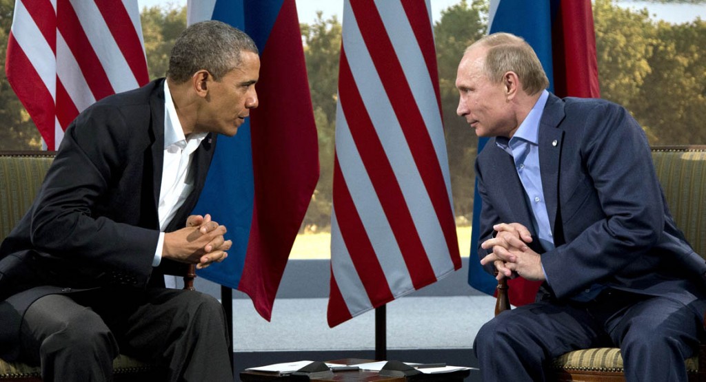 Barack Obama, Vladimir Putin