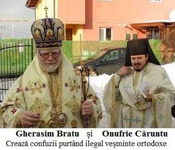 Mesaj comun al Patriarhiei Romane, Patriarhiei Ecumenice si Bisericii Ortodoxe din America (OCA) despre autointitulata si necanonica “Mitropolie” Autonomă dupa Vechiul Calendar „Episcop Gherasim”