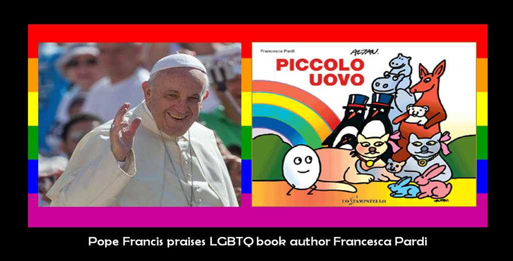 PAPA FRANCISC A LAUDAT O SCRIITOARE DE CARTI DE COPII CU POVESTI HOMOSEXUALE/ Importantul Cardinal de Viena lauda RELATIILE GAY STABILE/ Protest fata de SINUCIDEREA ASISTATA in Marea Britanie