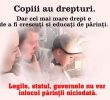 Sub ochii noștri indiferenți se petrec NOILE FORME “LEGALE” DE SILUIRE A CONȘTIINȚELOR ȘI DE TORTURĂ PSIHOLOGICĂ: Strigătul bunicii lui Mihai si Maria, copiii terorizați după ce au fost separați de mama Camelia din Finlanda/ ANA MARIA STANCU – mama OBLIGATĂ de “Justiție” să-şi convingă singură copilul SĂ PLECE LA TATĂL ABUZATOR! (video)/ Asociația pentru Protecția Copiilor şi Familiei “George Alexander” a început să-şi desfăşoare activitatea