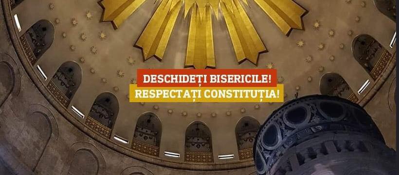 APELURI LA DESCHIDEREA BISERICILOR si RESPECTAREA LIBERTATII RELIGIOASE. Vasile Bănescu: <i>“Biserica Ortodoxă Română va face demersuri firești și riguros argumentate pentru a găsi căile raționale de întoarcere graduală, precaută, dar grabnică, la starea de normalitate”</i>