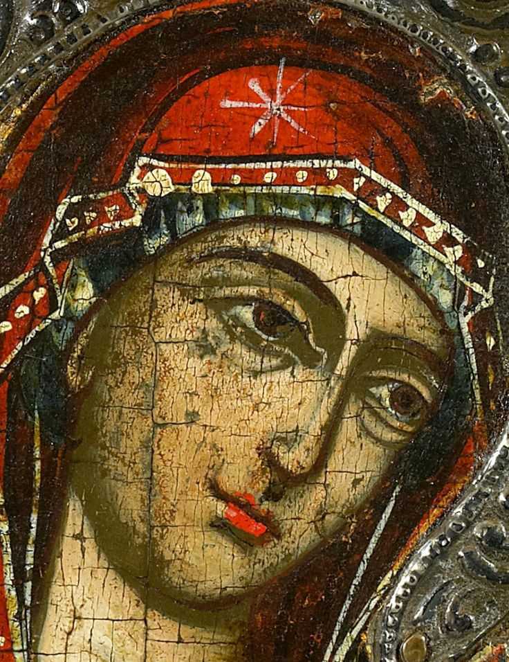 The Holy Theotokos detail