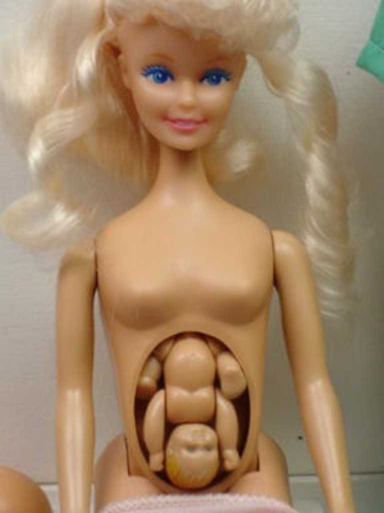 barbie-enceinte