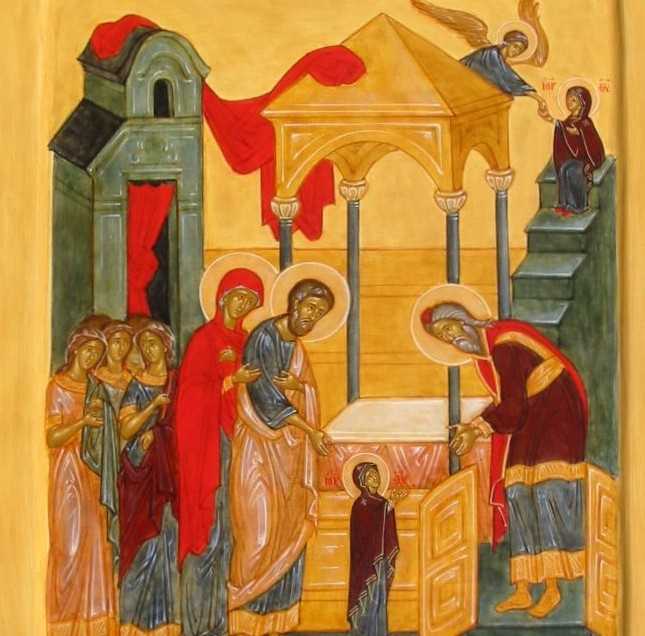 INTRAREA MAICII DOMNULUI IN BISERICA. Sfantul Serafim Sobolev: UNDE ESTE PREASFANTA FECIOARA? <i>“Ea este aici, in mijlocul marilor suferinte. Ea este acolo unde curg lacrimi fierbinti din cauza necazurilor</i>. Ea este acolo unde Ei i se aduc calde rugaciuni in grele suferinte si situatii fara iesire”