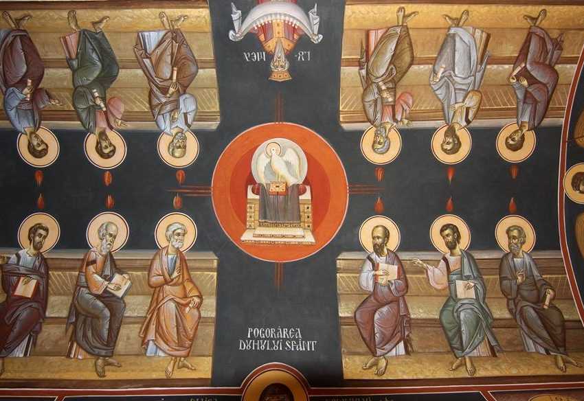 Invataturi VITALE pentru a trai CINCIZECIMEA ca pe un eveniment PERSONAL (II). Hranindu-ne din Cuvantul si cu Trupul lui Hristos pentru A DOBANDI VIATA LUI. <i>“Mustrarile Duhului Sfant ne pregatesc sa primim darurile Sale”</i>. TAINA SMERENIEI SFINTEI TREIMI si conditiile pentru a primi si A NU PIERDE HARUL