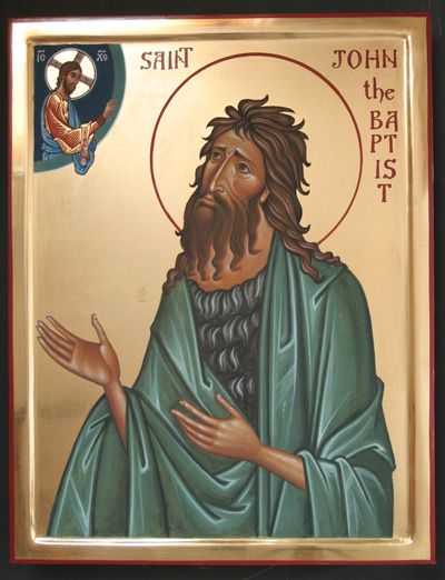 John the Baptist - Aidan Hart Sacred Icons