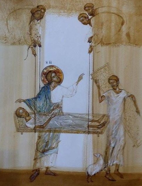 PRIETENII PARALITICULUI. Inalta chemare de a ne fi BRANCARDIERI DUHOVNICESTI unii altora, aducand bucurie in Cer: <i>“Suntem chemati a fi prezenta lui Dumnezeu in aceasta lume, madularele trupului Fiului Sau”</i>