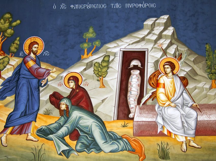 <i>“Femeile cele de Dumnezeu înţelepţite, cu miruri în urma Ta au alergat…”</i>. TÂLCUIRE LA CANONUL „ZIUA ÎNVIERII”