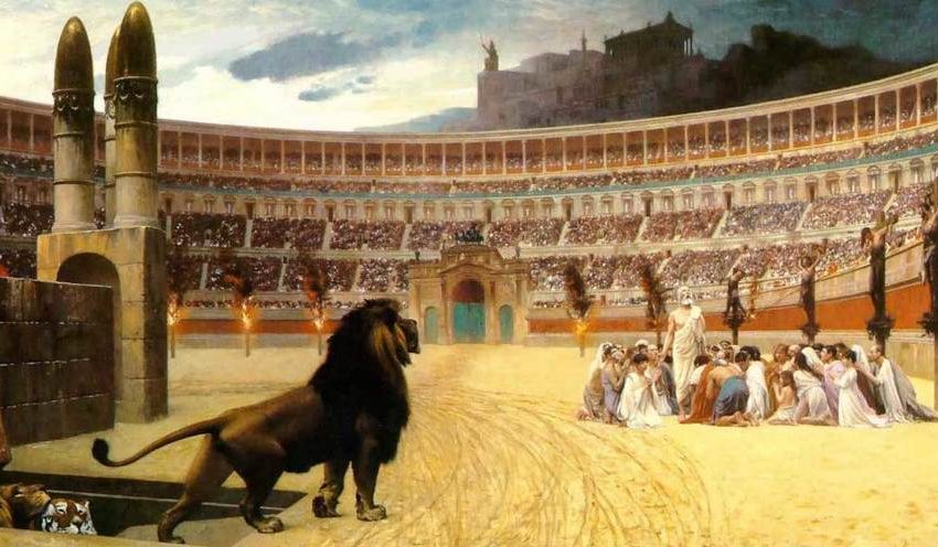 <i>INTREAGA LUME E UN NOU COLOSSEUM</i>. Predica puternica a Parintelui GHERASIM de la Putna despre PERSECUTIE, MARTURISIRE si CRUCE – CONDITIA CRESTINULUI AUTENTIC dintotdeauna VS. PACEA SI DRAGOSTEA MINCINOASE ALE FALSILOR INVATATORI, “care raman in afara arenei”, nesuferind prigoana (VIDEO, TEXT)