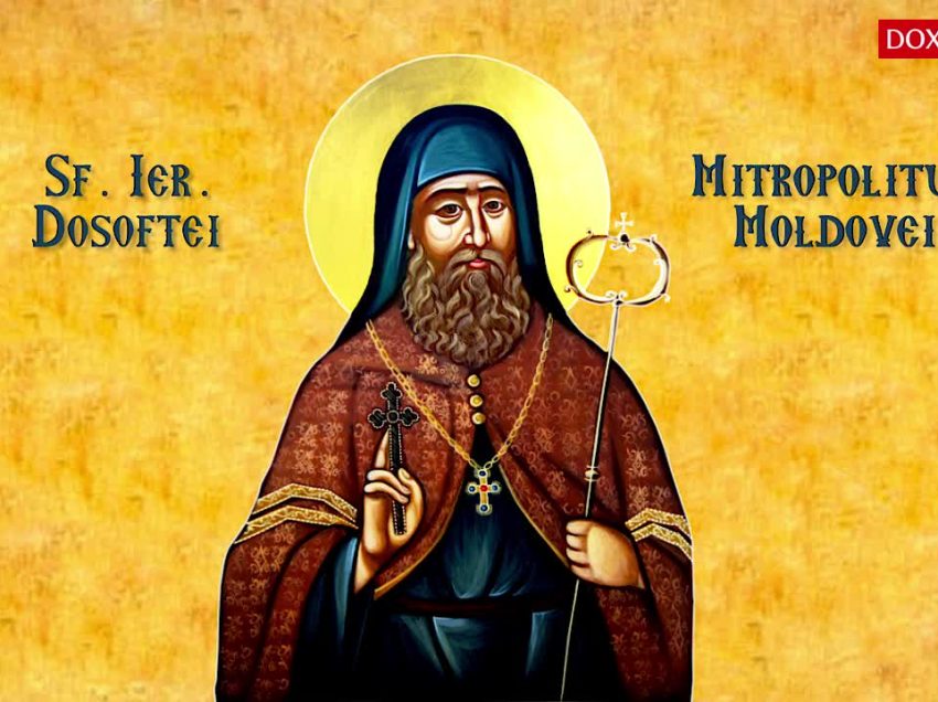 SFANTUL DOSOFTEI, Mitropolitul Moldovei – IERARHUL MARTURISITOR care a tinut tara cu sabia Duhului, PILDA SI AJUTOR PENTRU VREMURI DE CUMPANA. PS Macarie Dragoi: <i>“Parca NE DESTRAMAM IN CELE EXTERIOARE si parca suntem, ca atunci, prada tulburarilor iscate intre mari puteri. Inainte de a pierde cele materiale, SE PIERD CELE SUFLETESTI”</i>