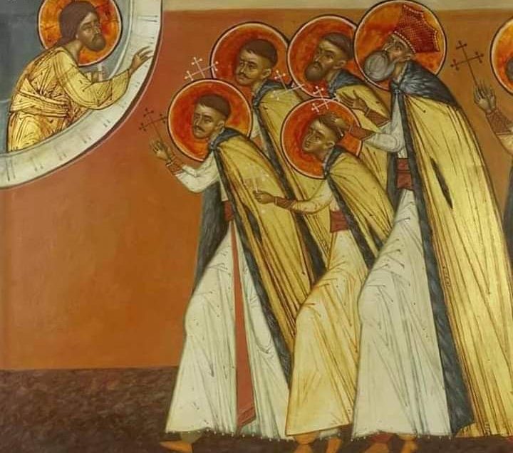 PILDA SFINTILOR MARTIRI BRANCOVENI PENTRU NOI, in predica Parintelui Tudor Ciocan (audio, text): RUSINAREA DE DUMNEZEU, FRICA DE OAMENI si COMPROMISURILE ne imping la DESPARTIREA DE HRISTOS: <i>“Degeaba iti supravietuieste neamul, daca iti pierzi mantuirea. Ce conteaza mai mult, SUPRAVIETUIREA mea in lumea aceasta sau vesnicia?”</i>