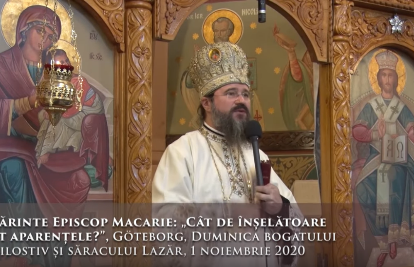 PARINTELE EPISCOP MACARIE: <i>“Sa fim adevarati inaintea lui Dumnezeu si sa nu cautam sa placem lumii. Avem un suflet si o singura mantuire. Si cu acestea nu ne putem juca!”</i> (VIDEO, TEXT)