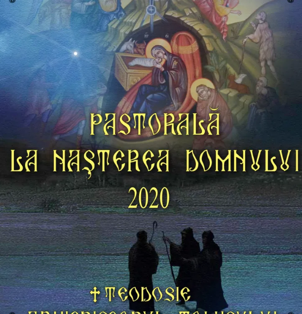 PASTORALĂ MĂRTURISITOARE DE NAȘTEREA DOMNULUI A ÎPS TEODOSIE (2020): <i>“Să nu mai permitem niciodată ca Bisericile zidite cu sudoare, lacrimi şi sânge să fie încuiate! Să ne apărăm credinţa ortodoxă în faţa asaltului prigonitorilor…</i> ASTĂZI FRICA OMOARĂ MAI MULT DECÂT VIRUSURILE, CU COMPLICITATEA MASS-MEDIA”